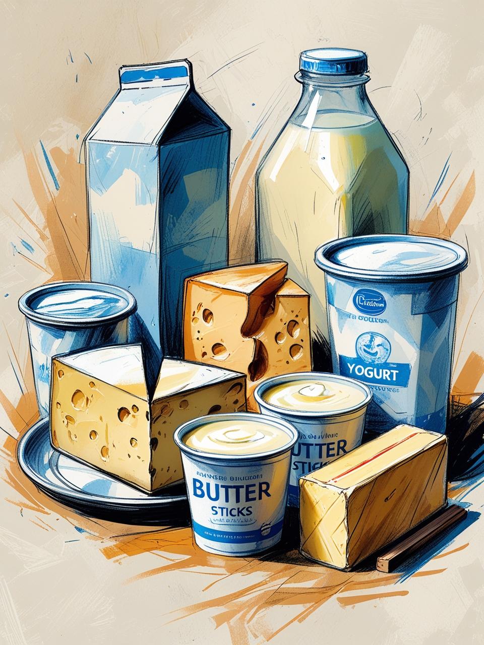 Молочные продукты